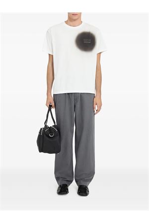 T-shirt in cotone bianco MM6 MAISON MARGIELA | SH0GC0067M20048101